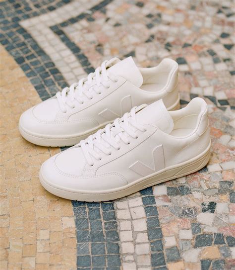 veja extra white sneakers.